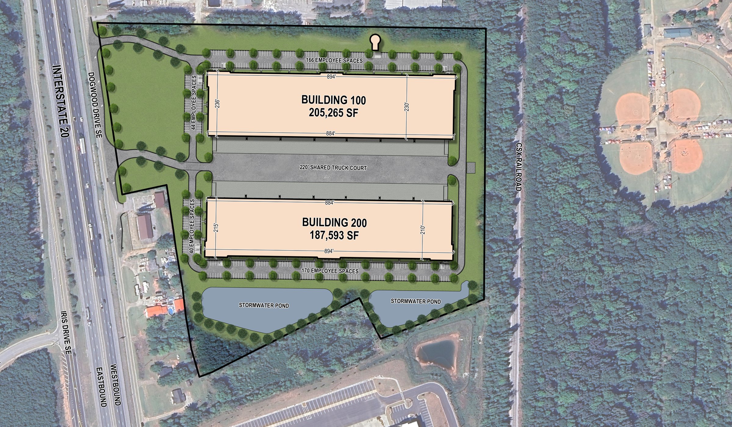 Dogwood Logistics Center Site Plan